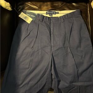 Polo Ralph Lauren Pants Mens 32x32 Navy Blue Performance Golf Tailored Fit NWT